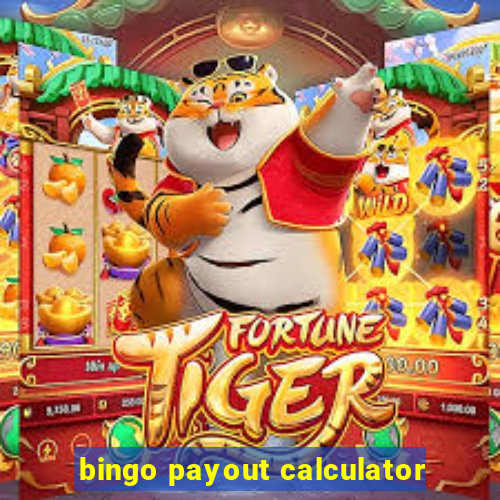 bingo payout calculator