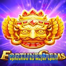 aplicativo da major sport