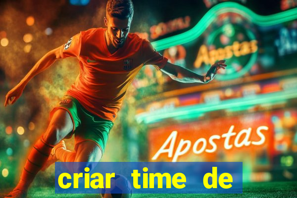 criar time de futebol simulador