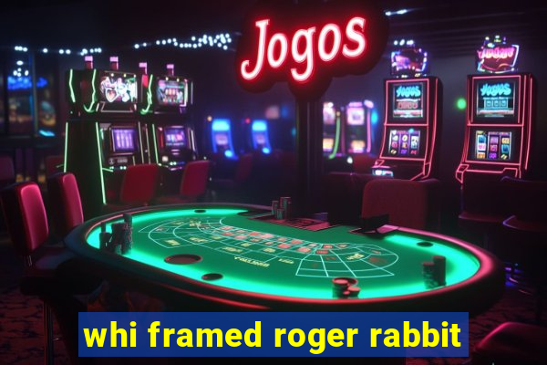 whi framed roger rabbit