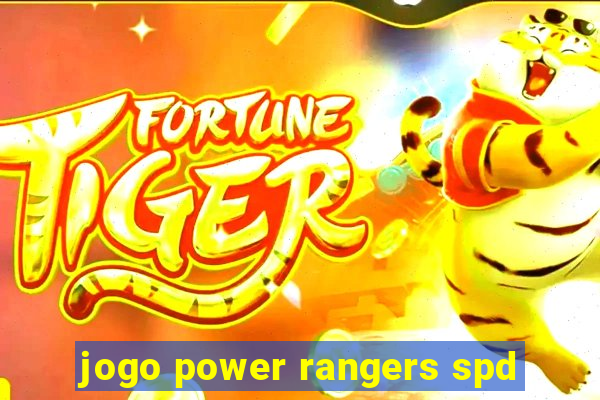 jogo power rangers spd