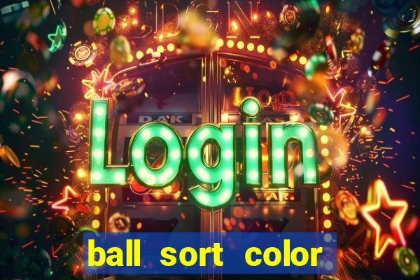 ball sort color water puzzle