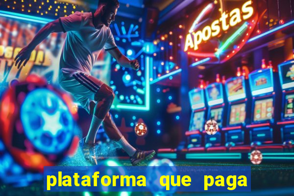 plataforma que paga no cadastro fortune tiger