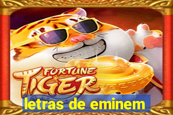 letras de eminem
