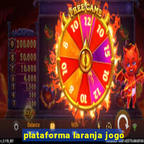 plataforma laranja jogo