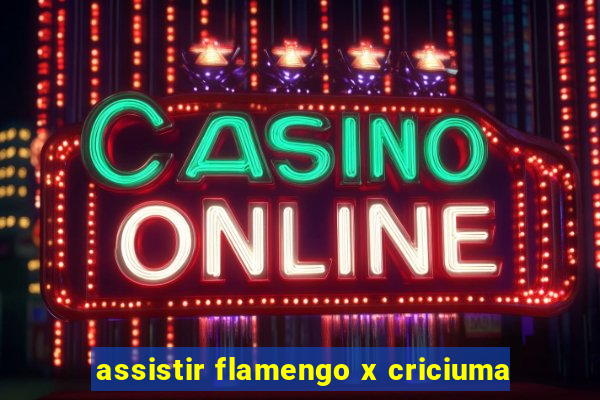 assistir flamengo x criciuma