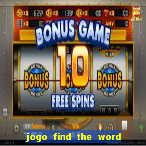 jogo find the word paga mesmo