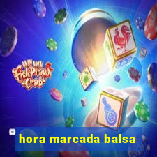 hora marcada balsa