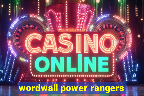 wordwall power rangers