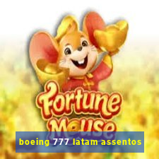 boeing 777 latam assentos