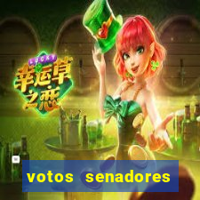 votos senadores impeachment moraes