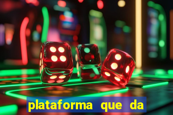 plataforma que da bonus sem depósito