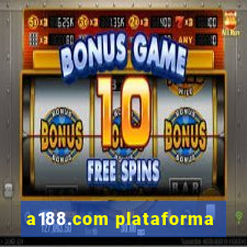 a188.com plataforma