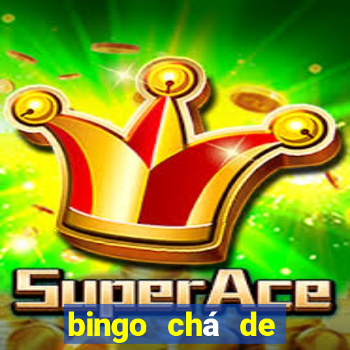 bingo chá de bebê excel