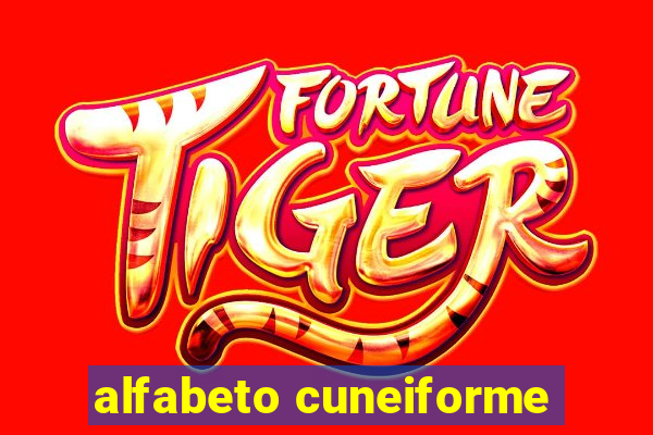 alfabeto cuneiforme