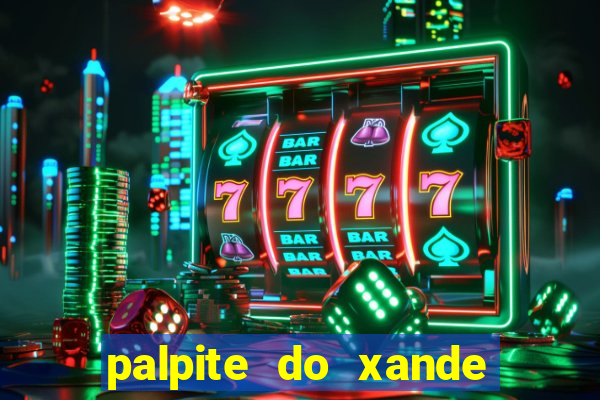 palpite do xande de hoje