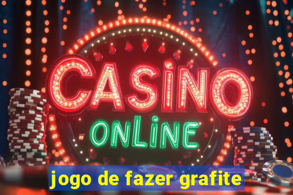 jogo de fazer grafite