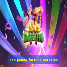 red panda fortune horarios