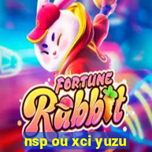 nsp ou xci yuzu