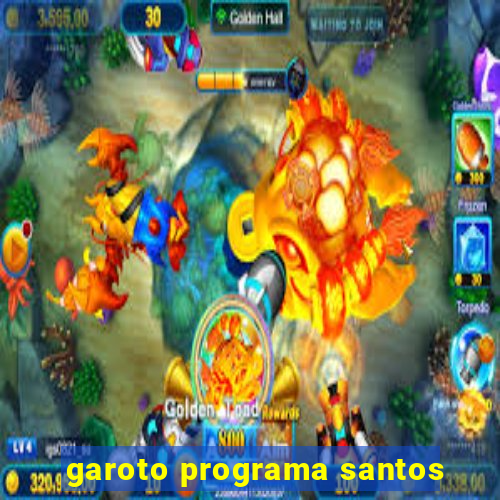 garoto programa santos