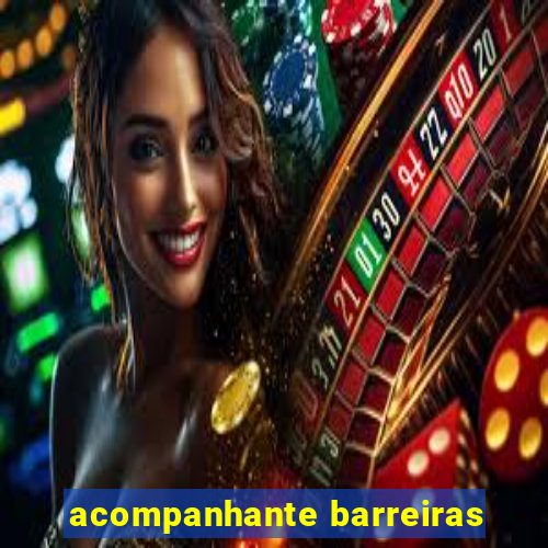 acompanhante barreiras