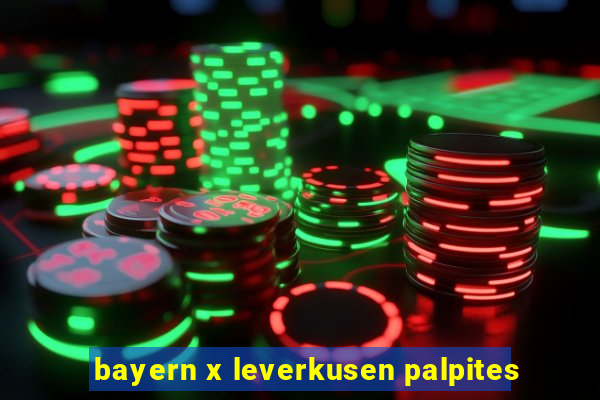 bayern x leverkusen palpites