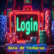 lista de compras supermercado completa pdf