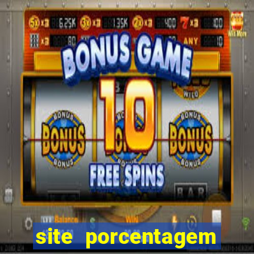 site porcentagem slots pg