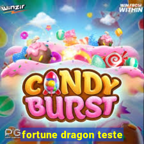 fortune dragon teste