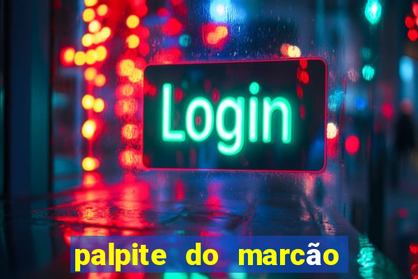palpite do marcão jogo do bicho