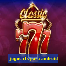jogos rts para android