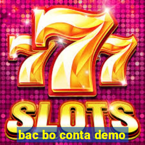 bac bo conta demo
