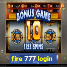 fire 777 login