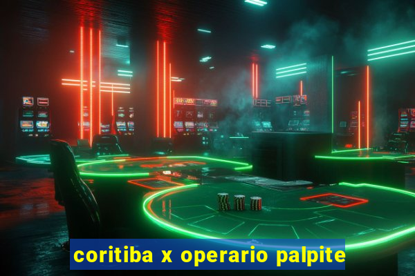 coritiba x operario palpite