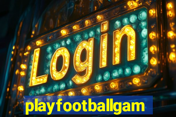 playfootballgames
