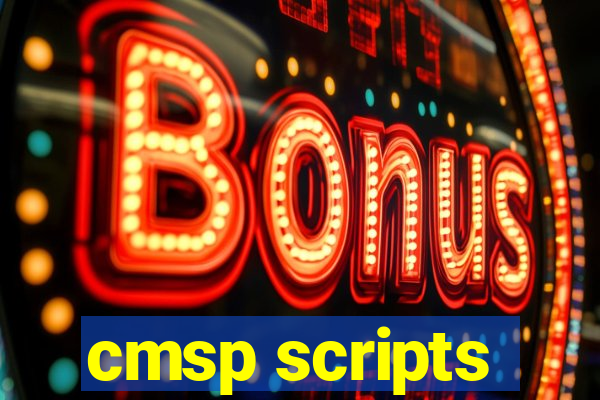 cmsp scripts