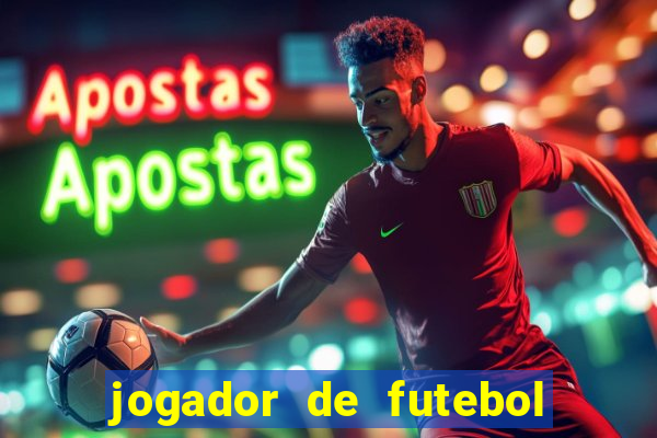 jogador de futebol de pau duro