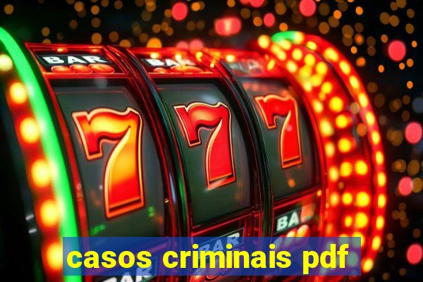 casos criminais pdf