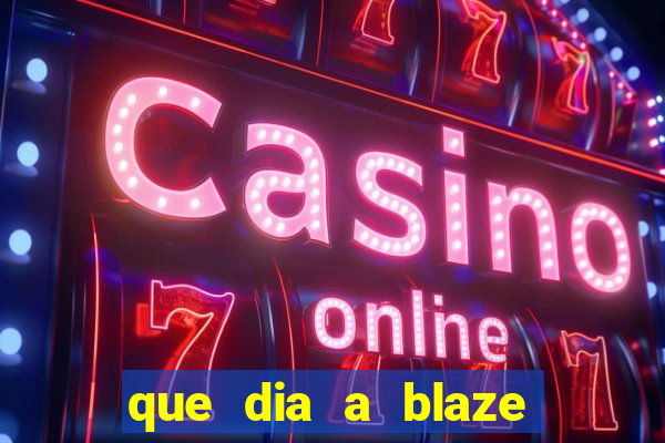 que dia a blaze paga o cashback
