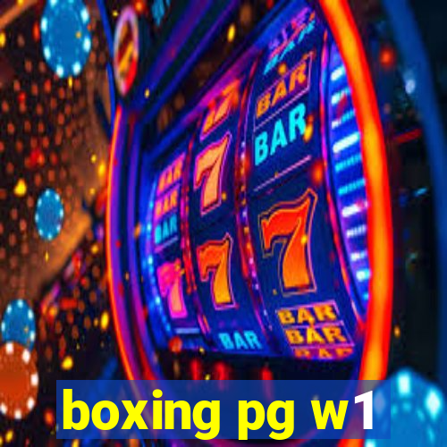 boxing pg w1
